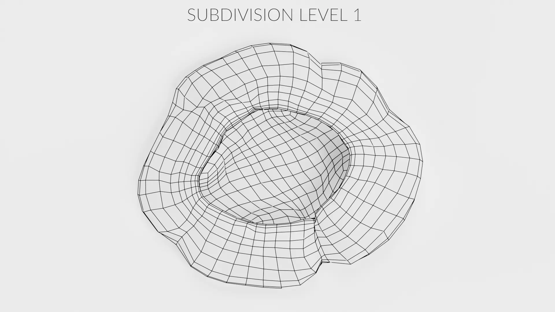 Rock Barnacle Empty - Chthamalus Stellatus - Marine Low-poly 3D model_11