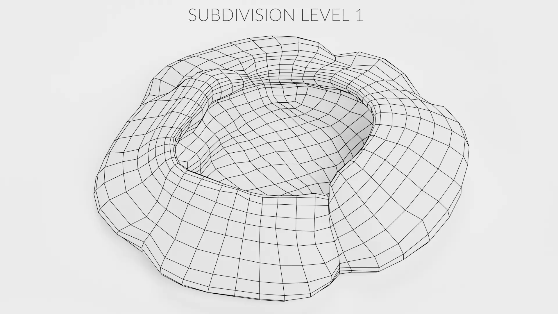 Rock Barnacle Empty - Chthamalus Stellatus - Marine Low-poly 3D model_9