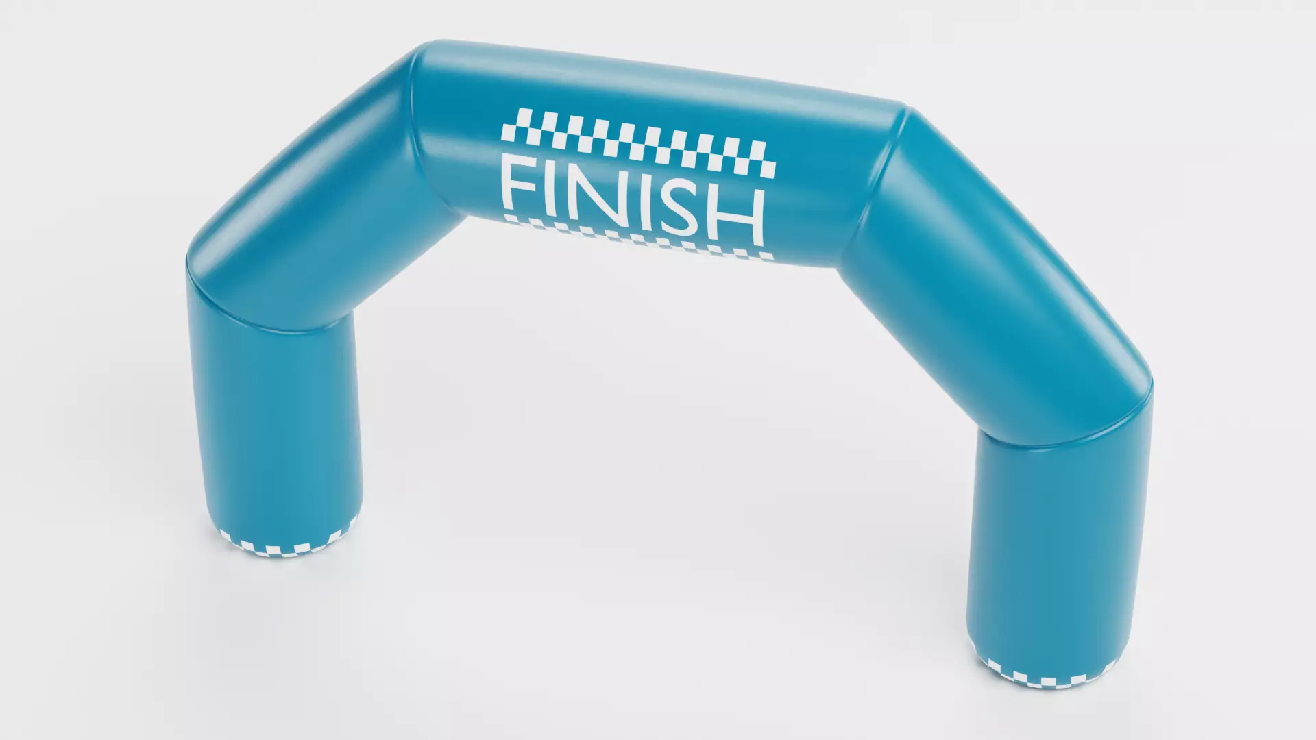 Inflatable Gate - Start and Finish Low-poly 3D model_6