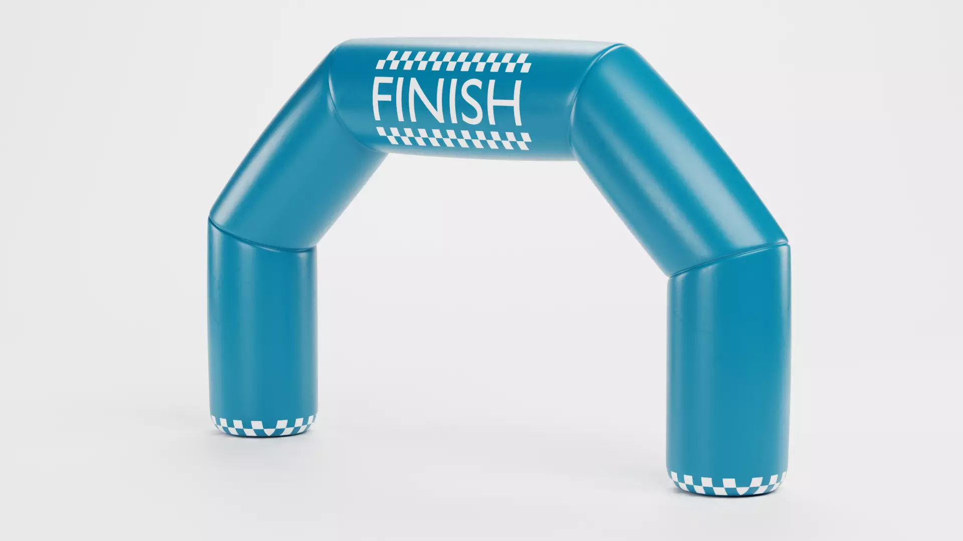 Inflatable Gate - Start and Finish Low-poly 3D model_4