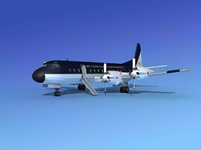 Lockheed L-188 Electra HP Air Charter Intl 