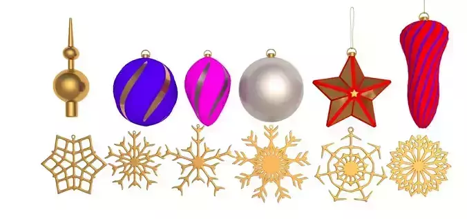 Christmas Toys and Christmas Ornament