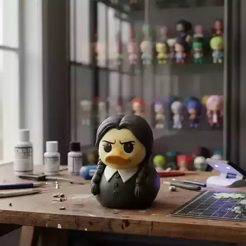 Rubber Duck - WEDNESDAY model - 3D print