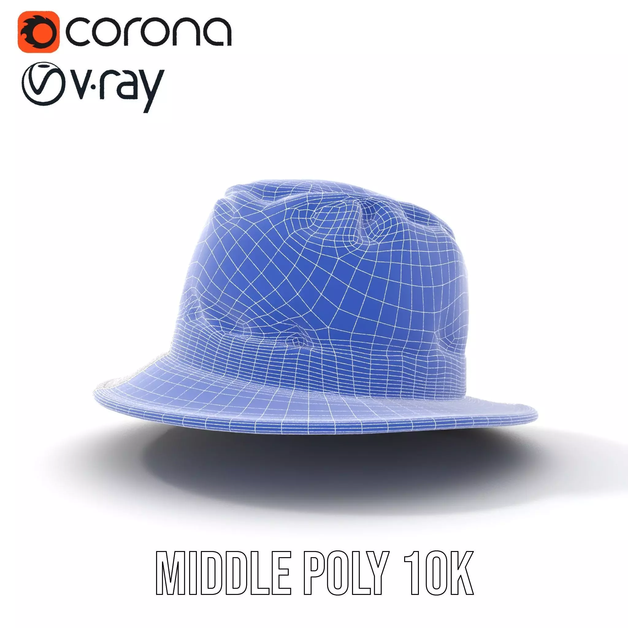 Canvas Bucket Hat model pack Low-poly 3D model_25