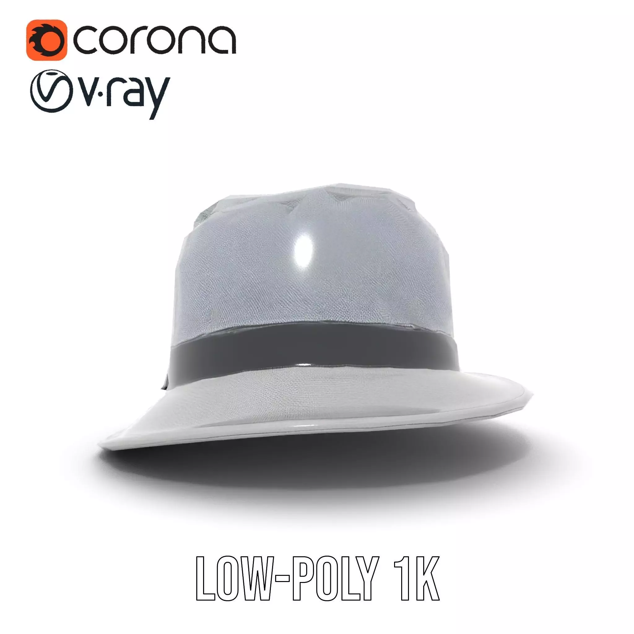 Canvas Bucket Hat model pack Low-poly 3D model_23