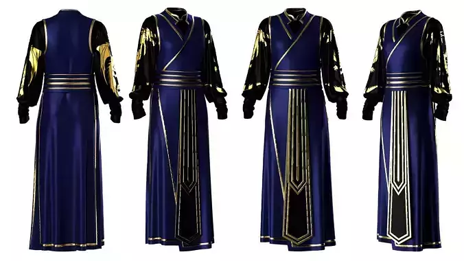 Imperial Blue Robe 