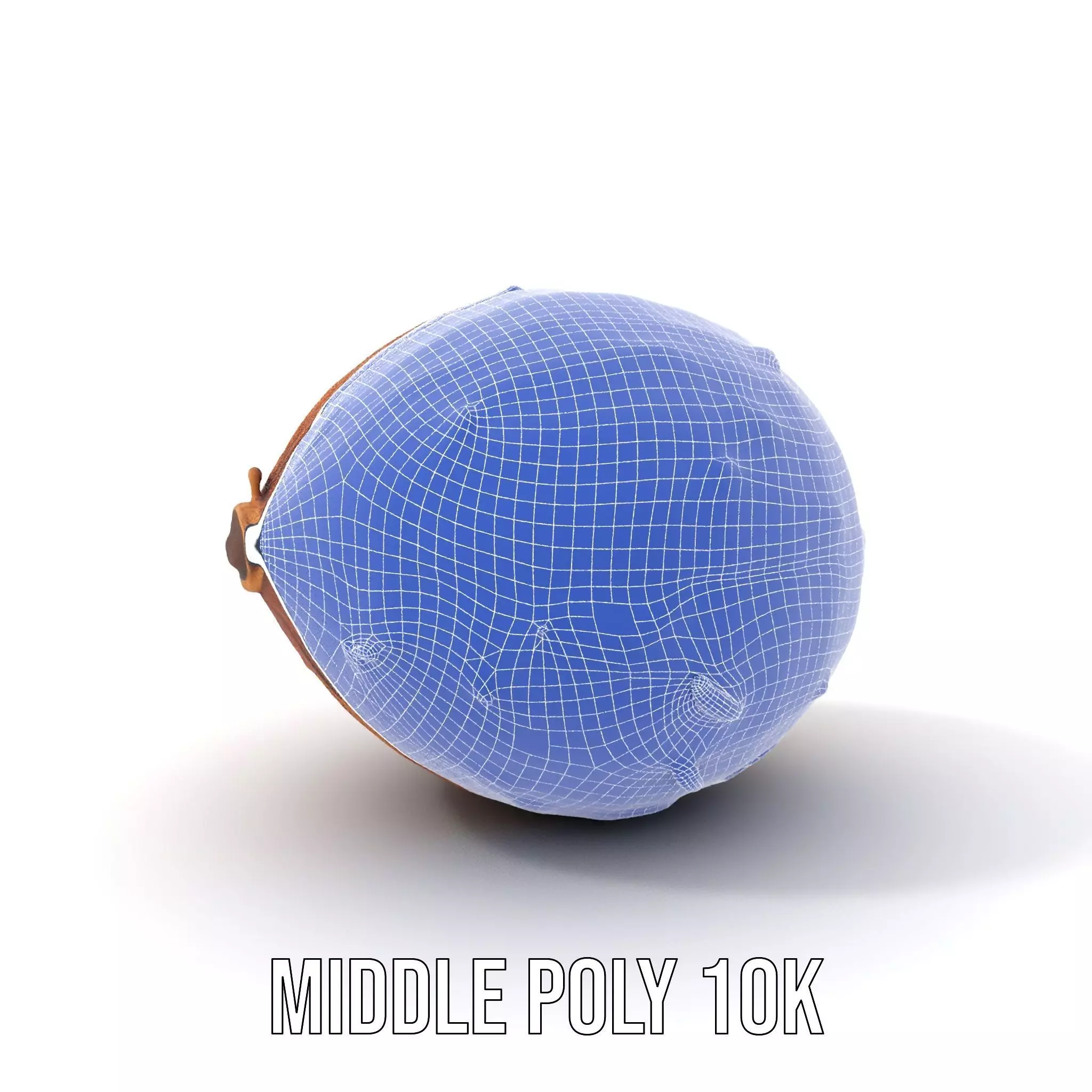 Rustic Coconut model pack Low-poly 3D model_22