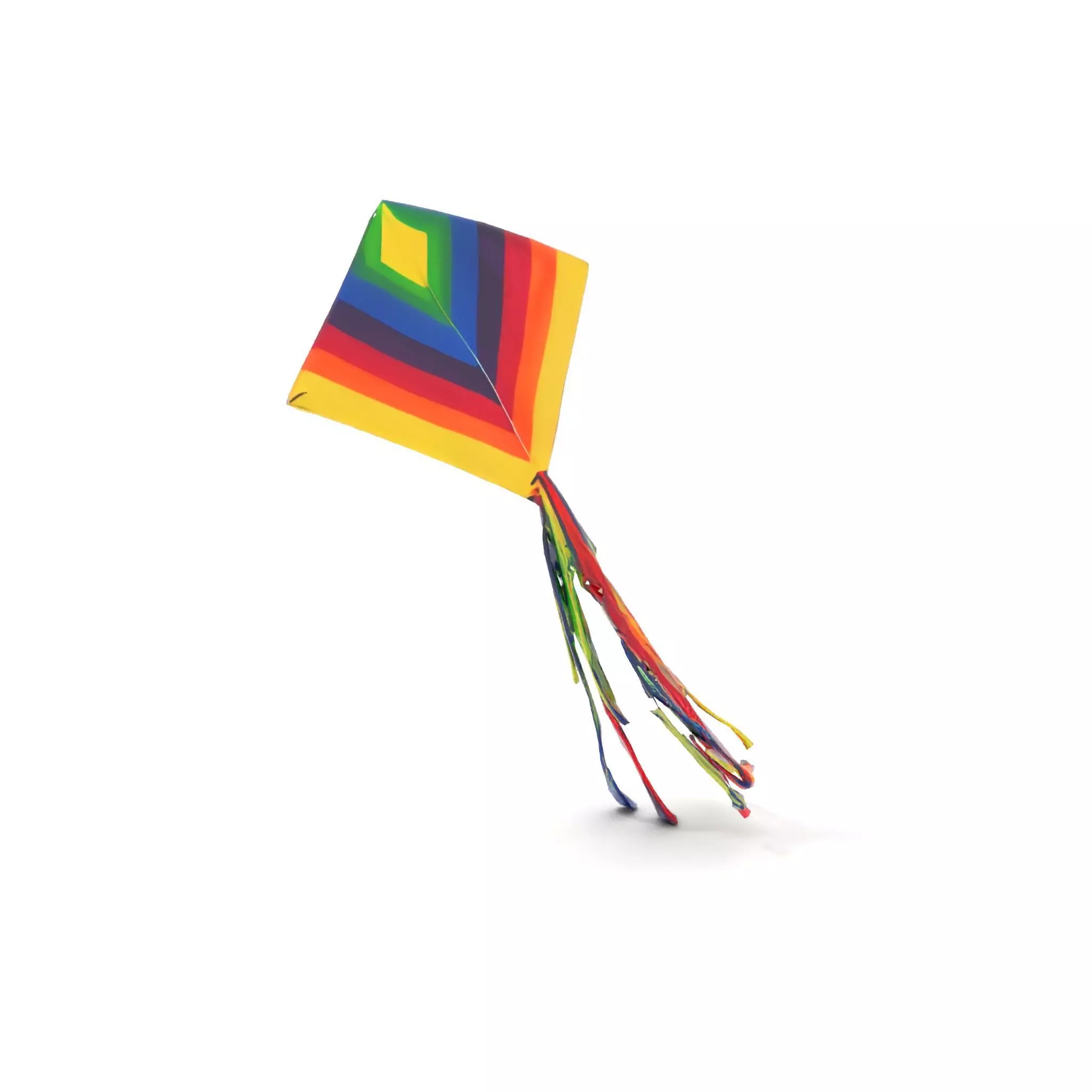Rainbow Diamond Kite model pack Low-poly 3D model_13
