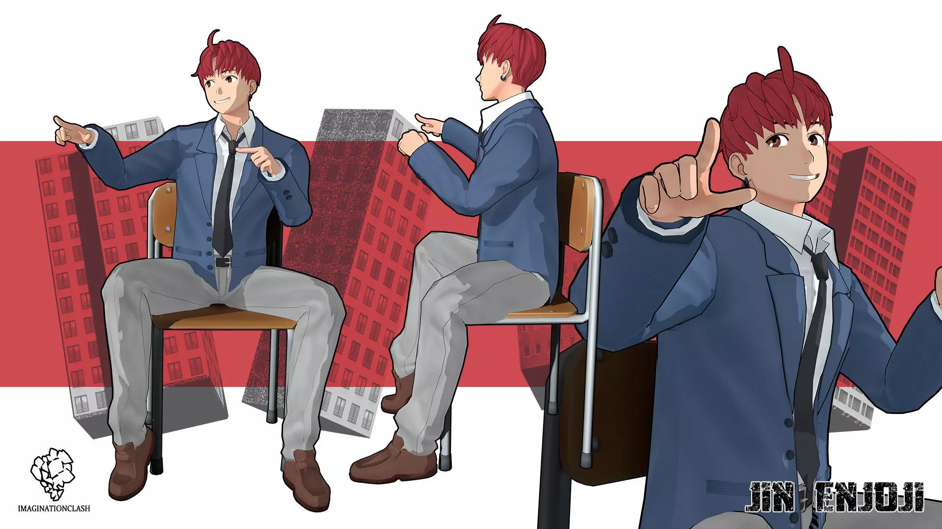 JIN ENJOJI 3D model_9