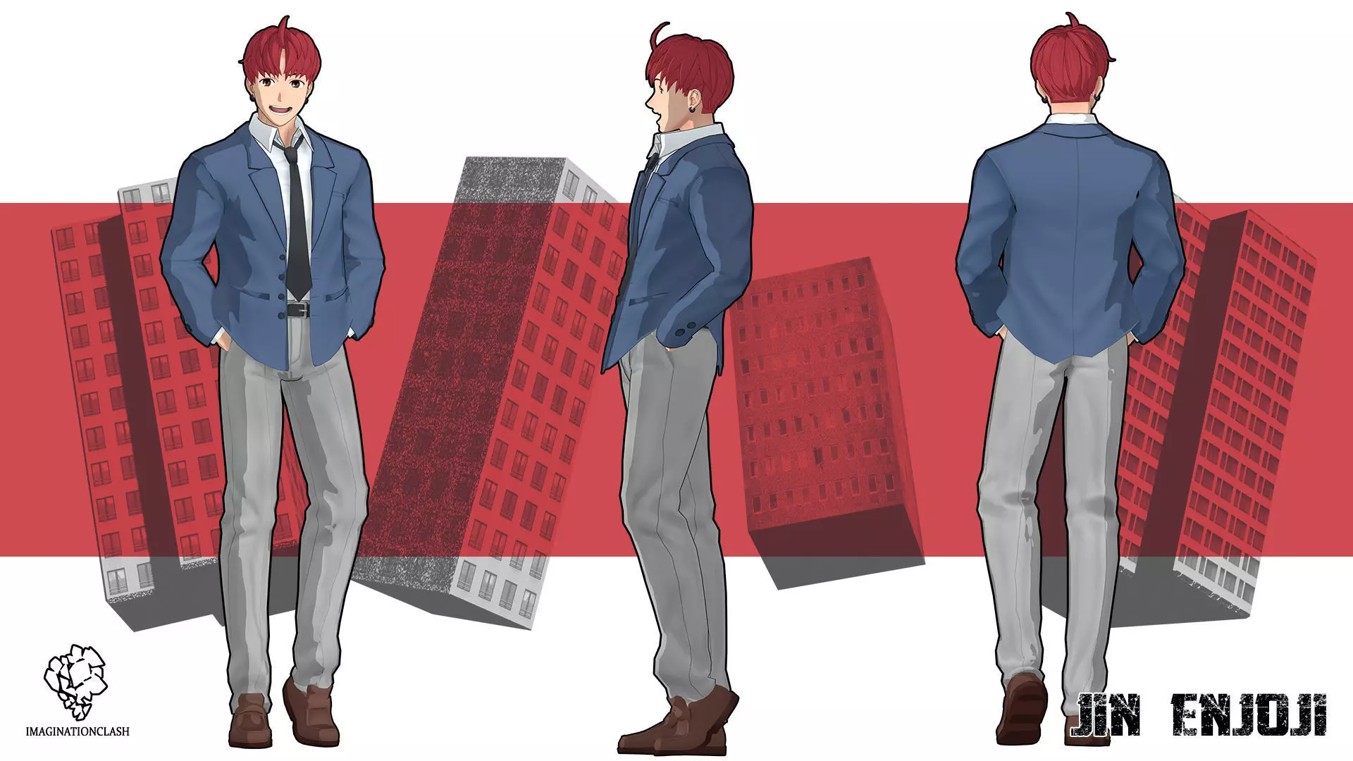 JIN ENJOJI 3D model_2