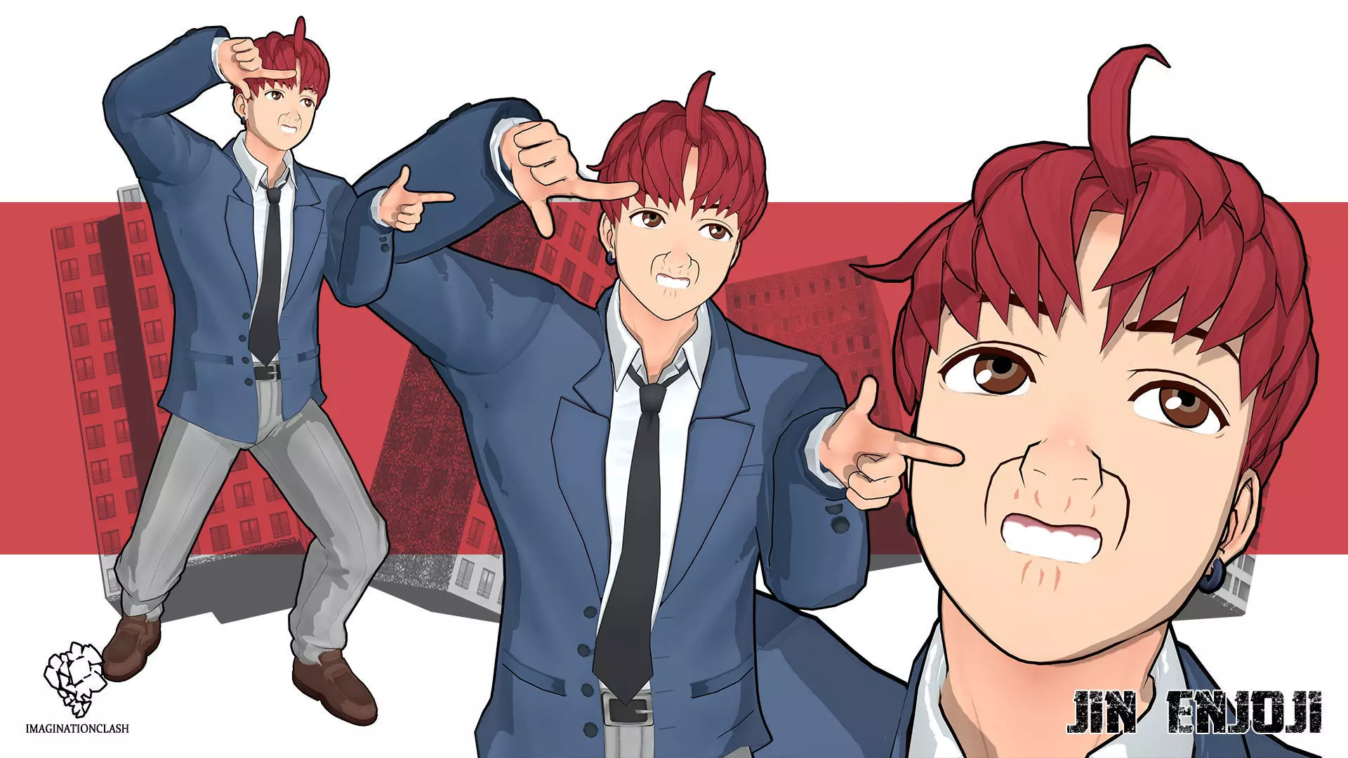 JIN ENJOJI 3D model_0