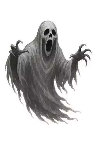 Scary Ghost Bowl STL  3D print model