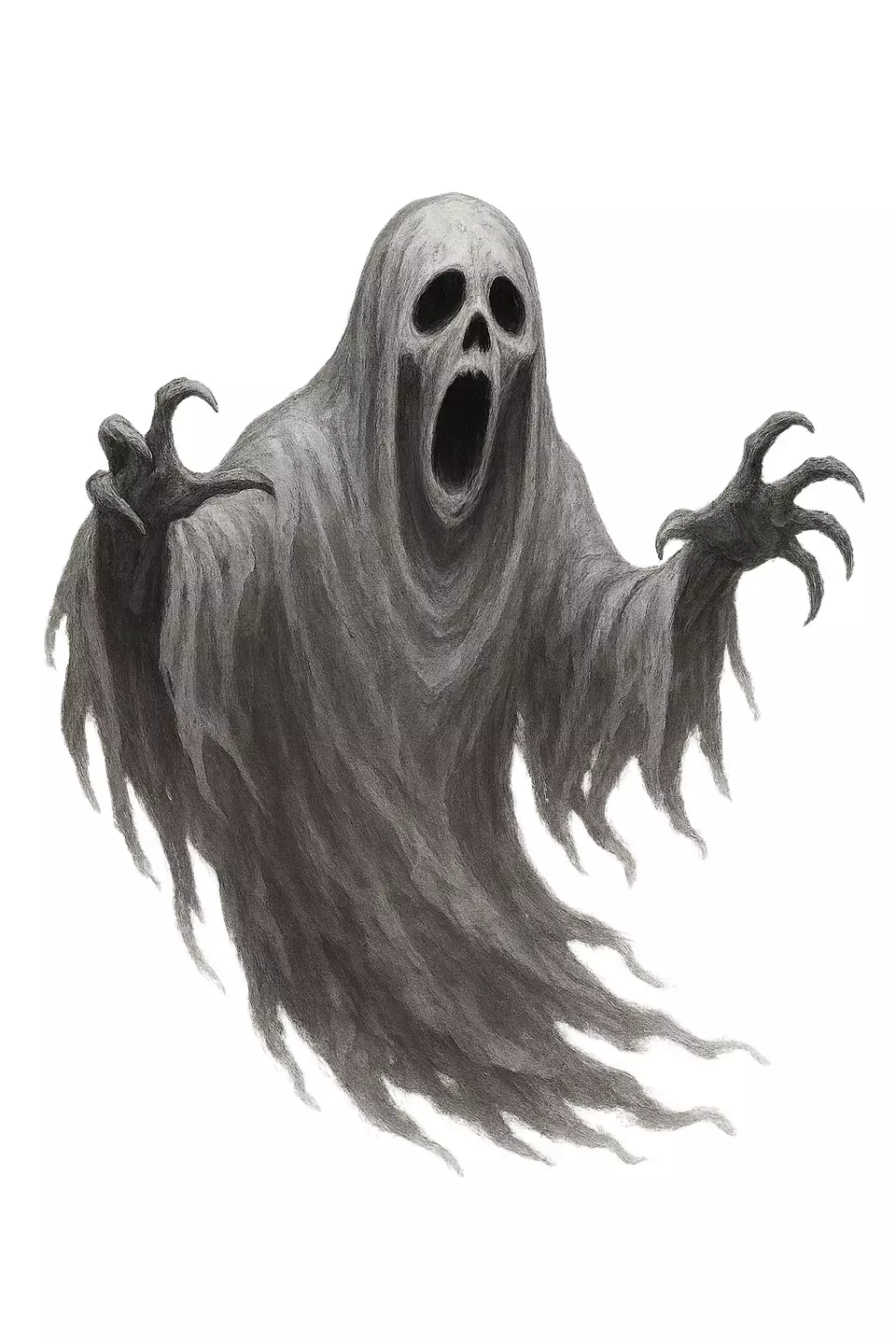 Scary Ghost Bowl STL  3D print model_0