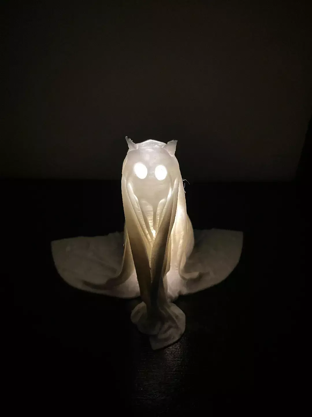 Ghost Cat Lantern STL  3D print model_3