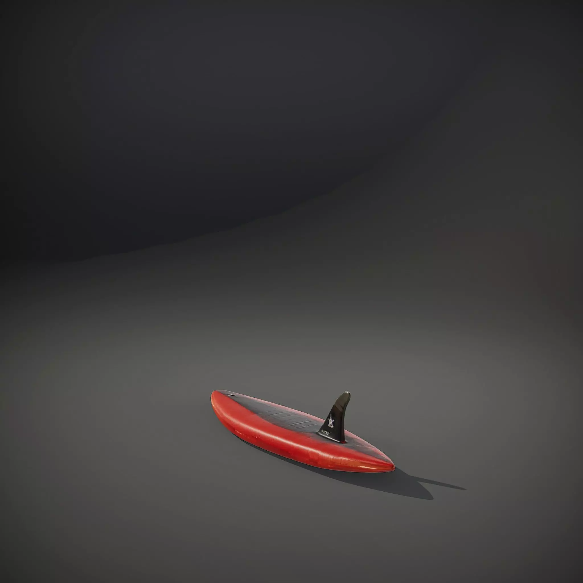 Red Speed Surfboard model pack Low-poly 3D model_34