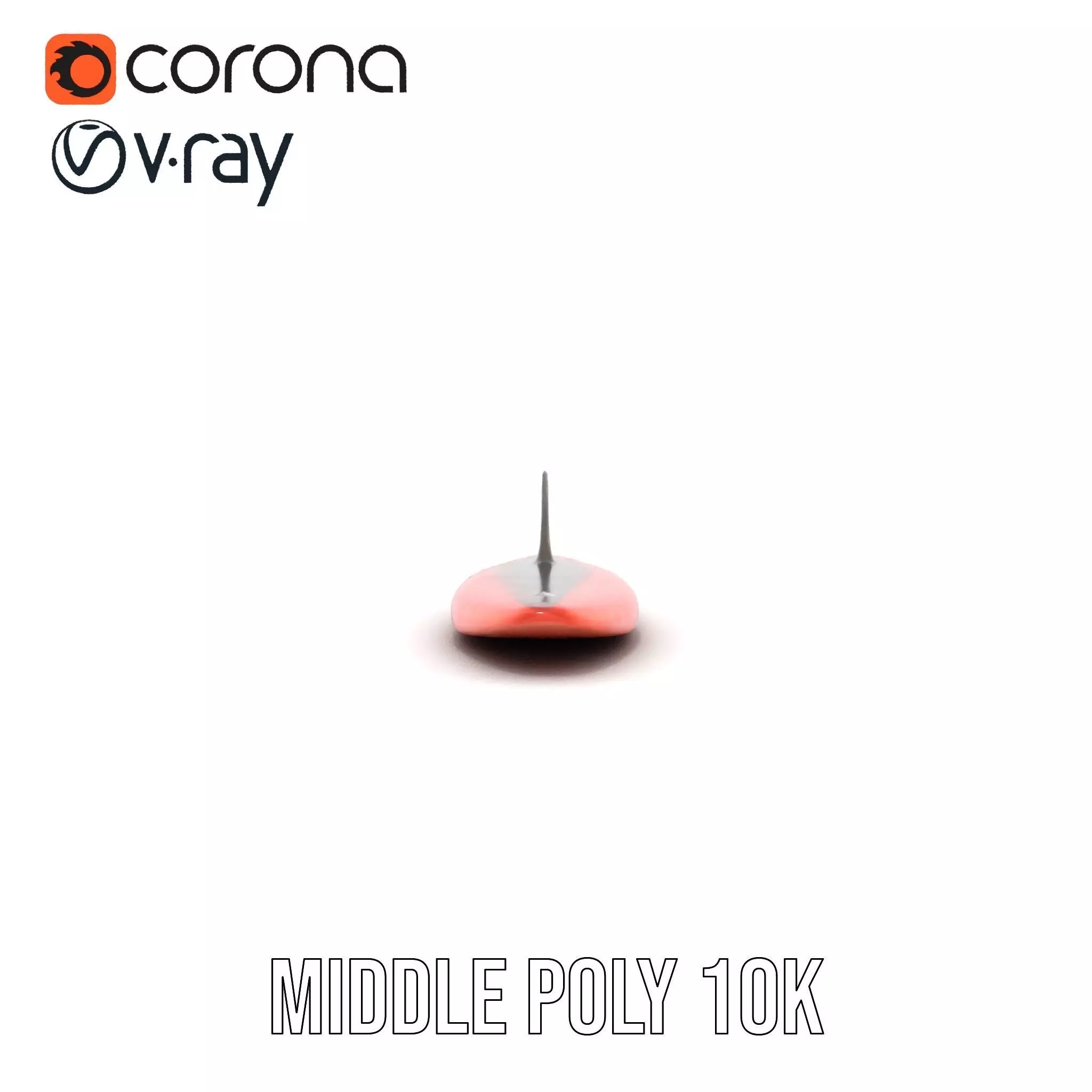 Red Speed Surfboard model pack Low-poly 3D model_15