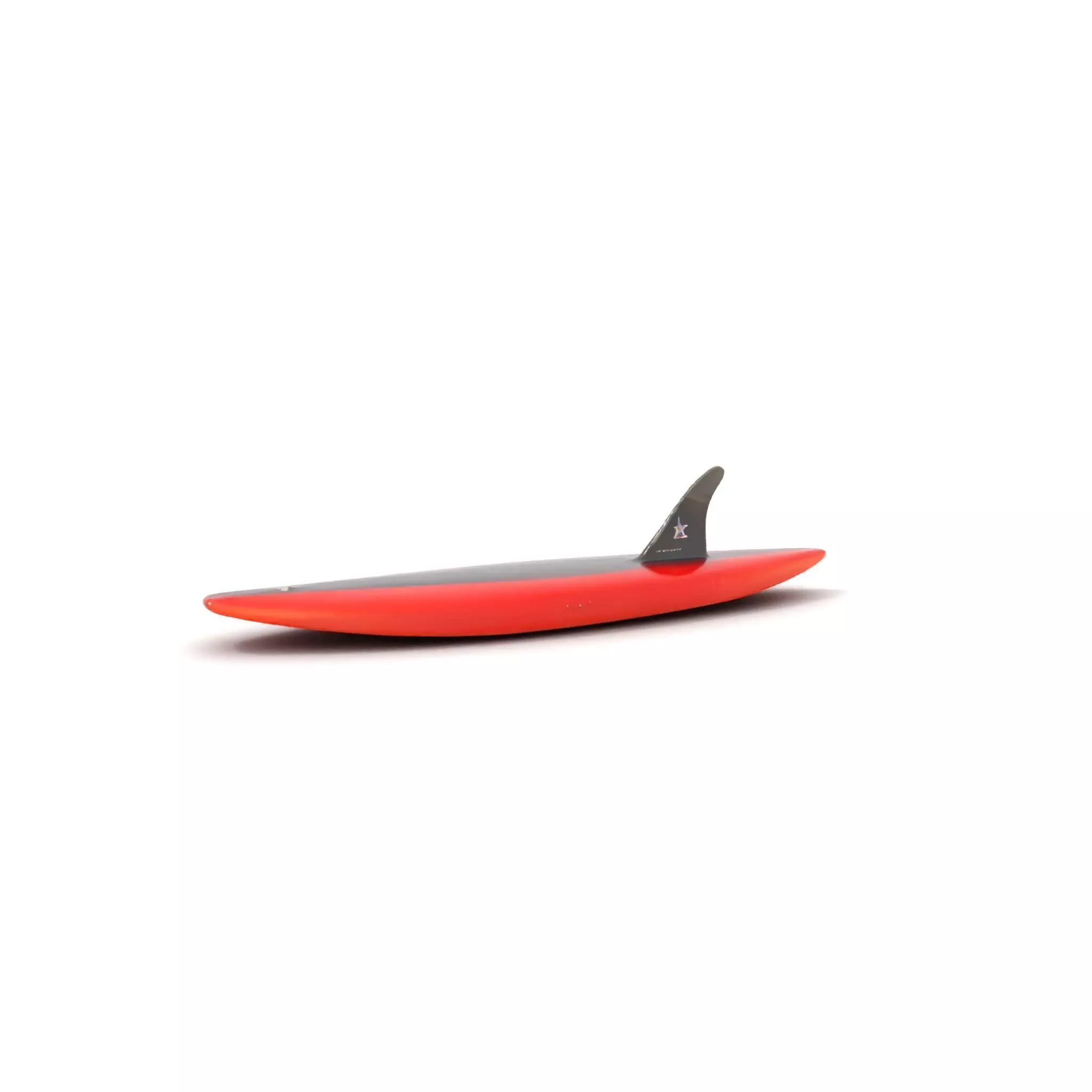 Red Speed Surfboard model pack Low-poly 3D model_7