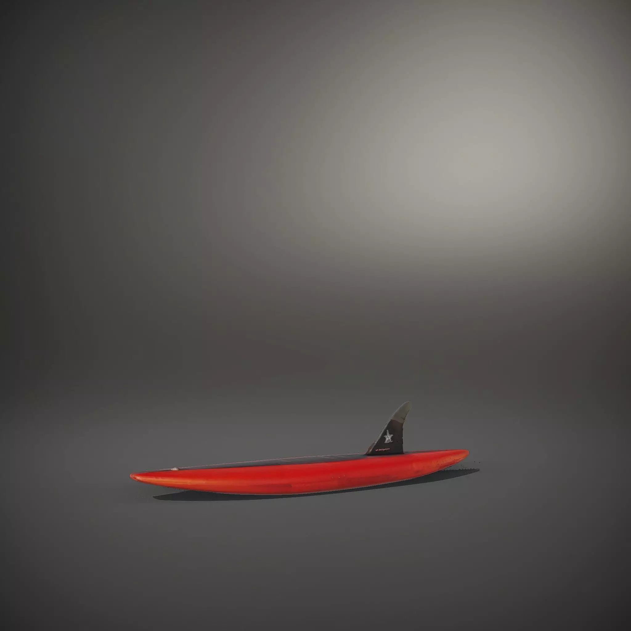 Red Speed Surfboard model pack Low-poly 3D model_35