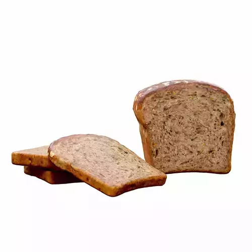 Bread with bread slice
