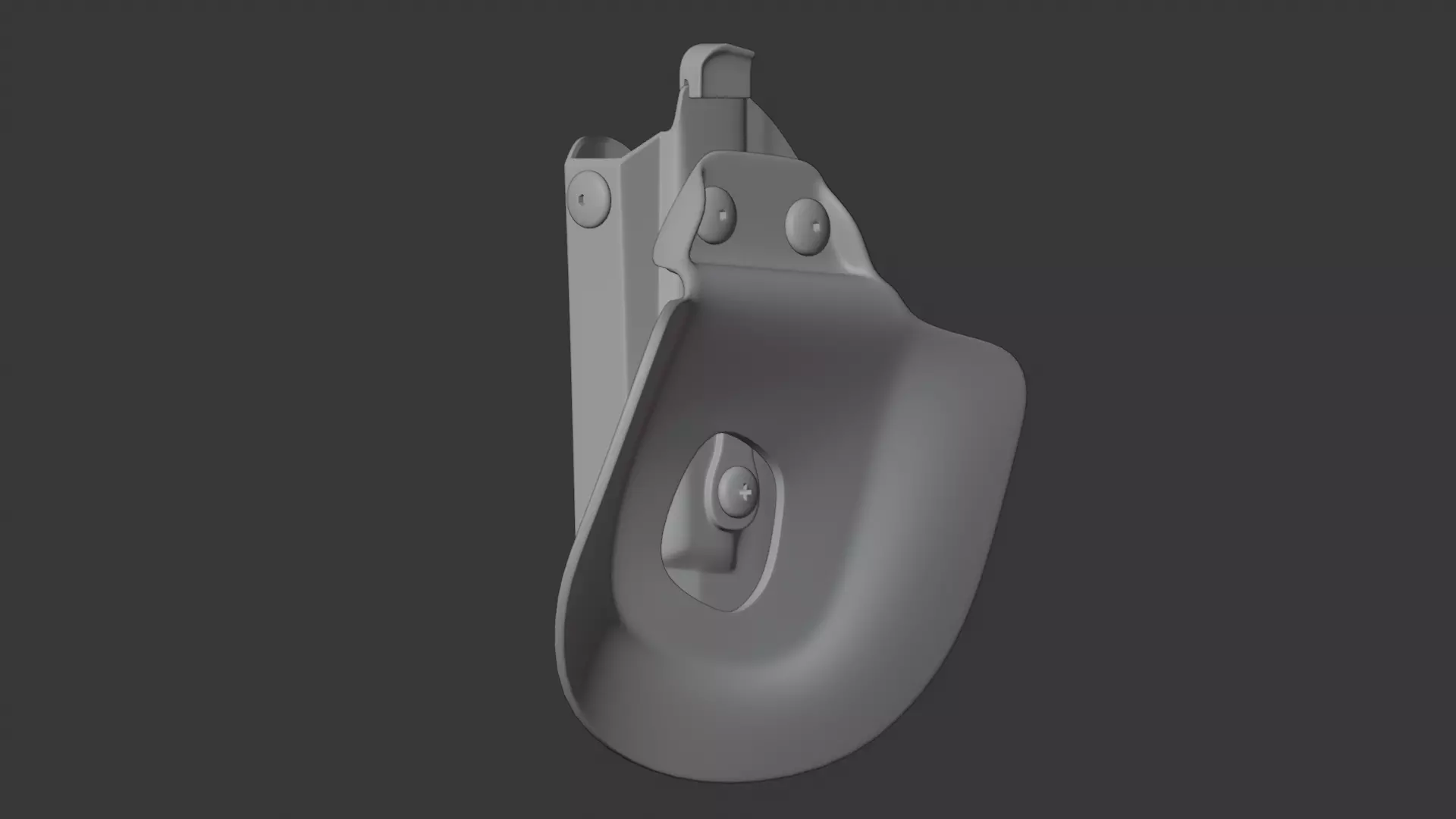 Safariland 7378 7TS Holster PBR 3D model_5