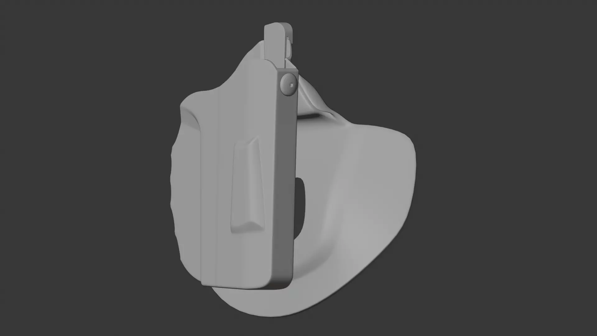 Safariland 7378 7TS Holster PBR 3D model_3