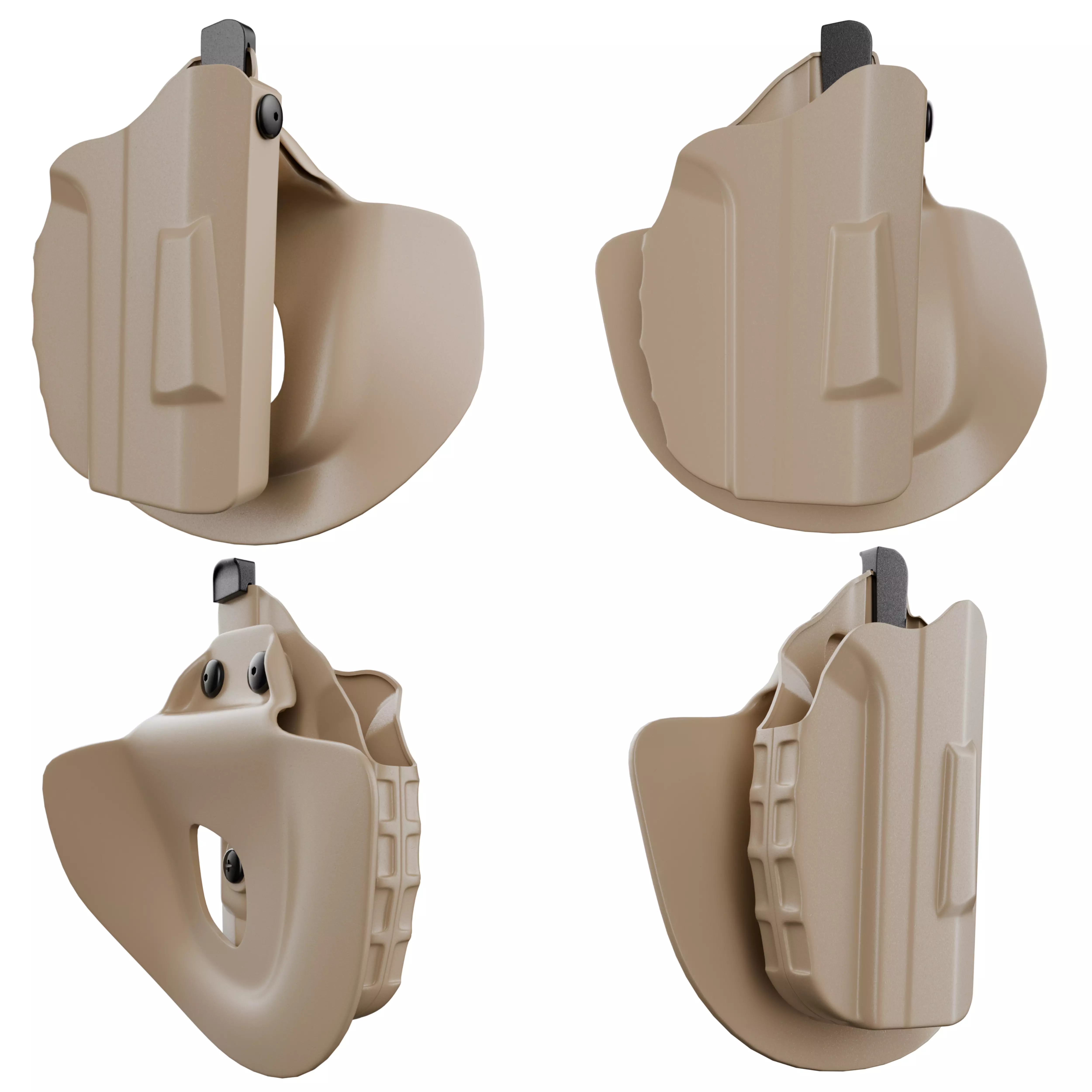 Safariland 7378 7TS Holster PBR 3D model_1