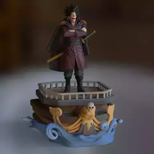 Rock D Xebec stl ztl obj