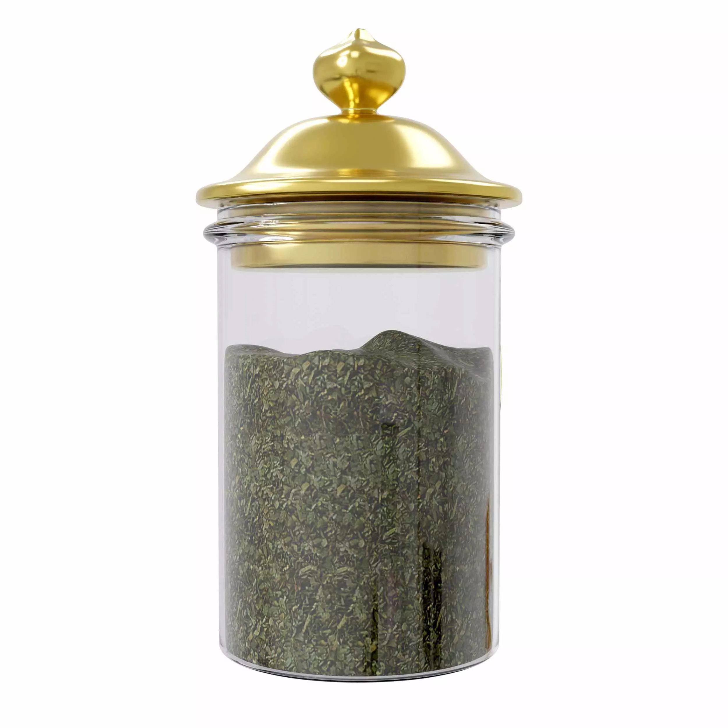 Cardamom jar 3D model_0
