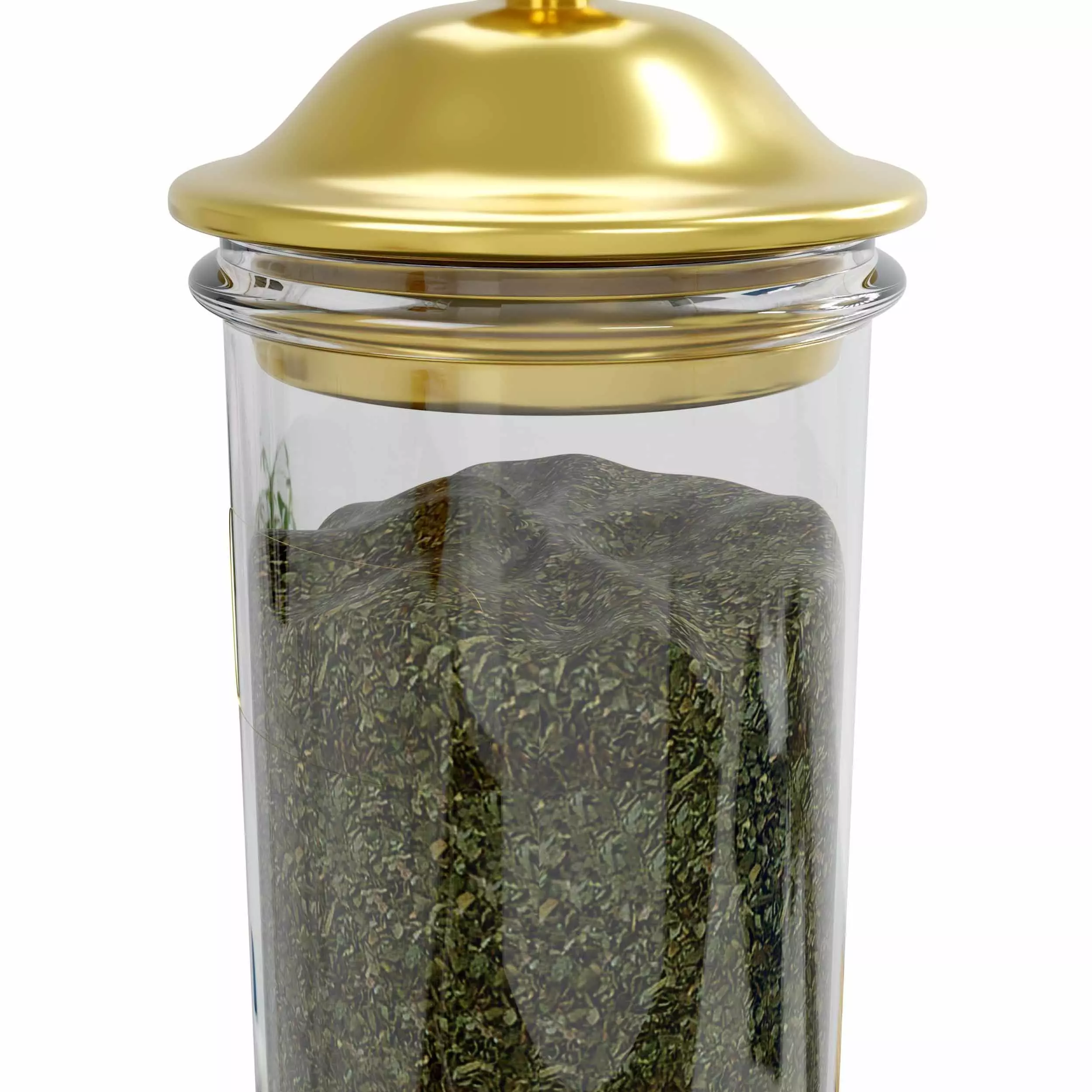 Cardamom jar 3D model_1