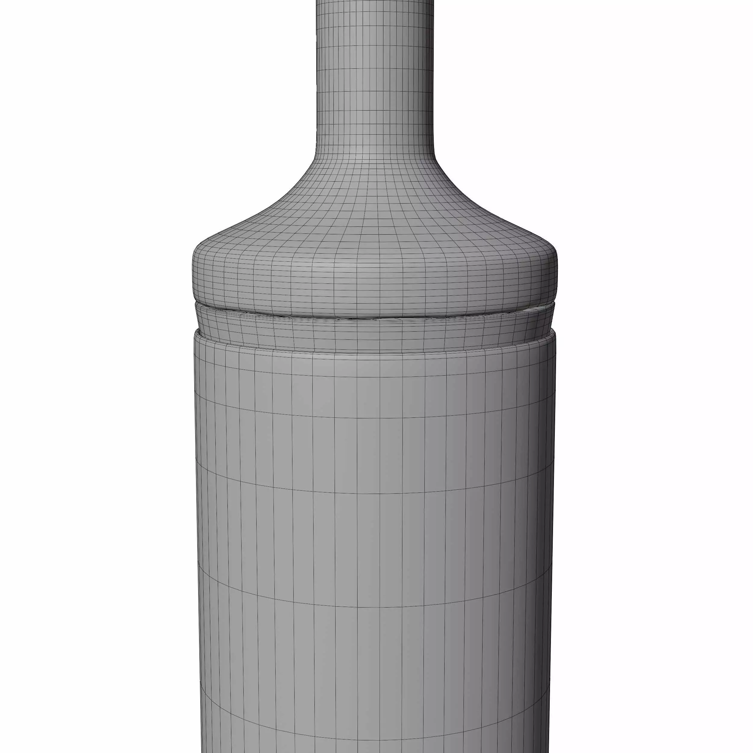 Cinnamon jar 3D model_5