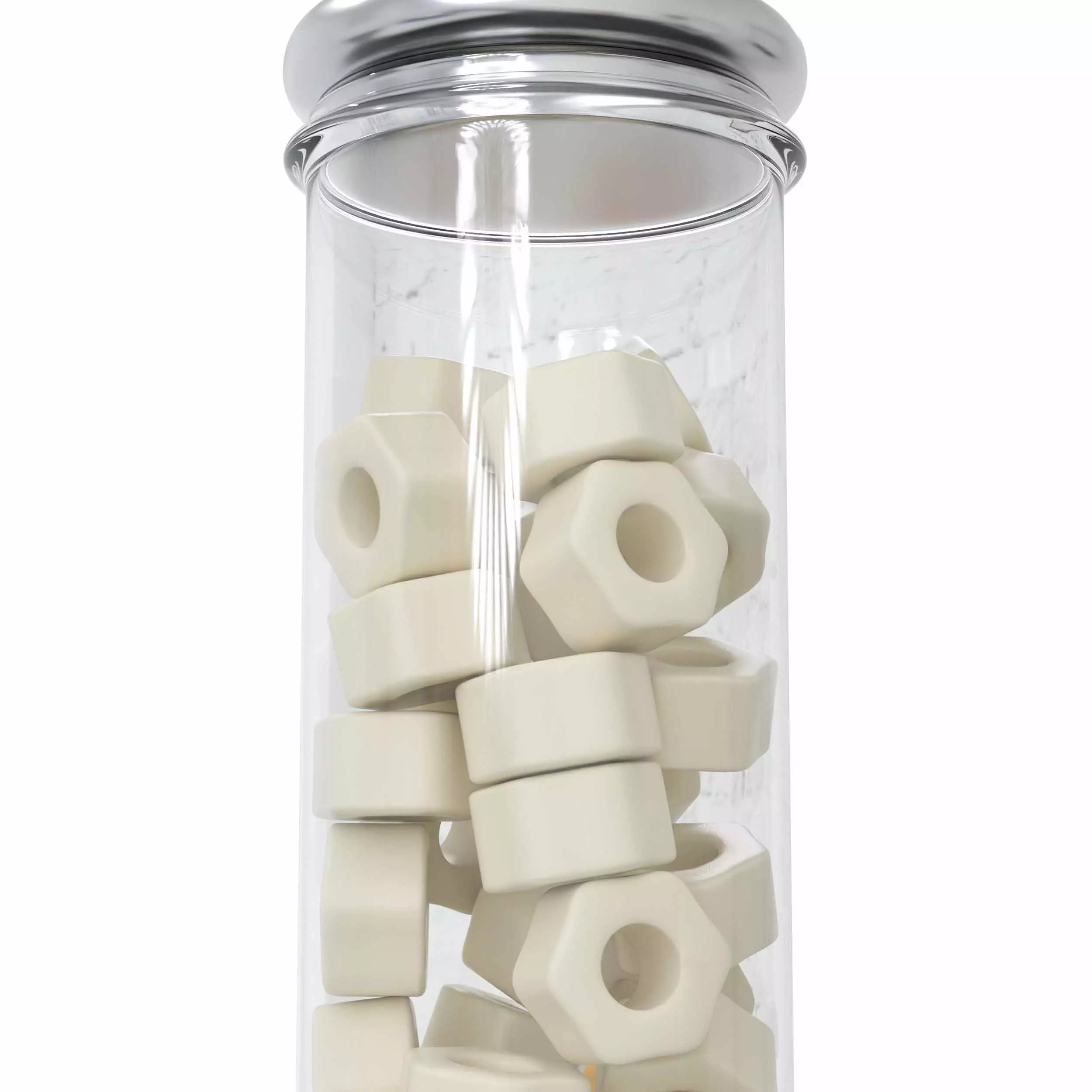 Pasta jar 3D model_1