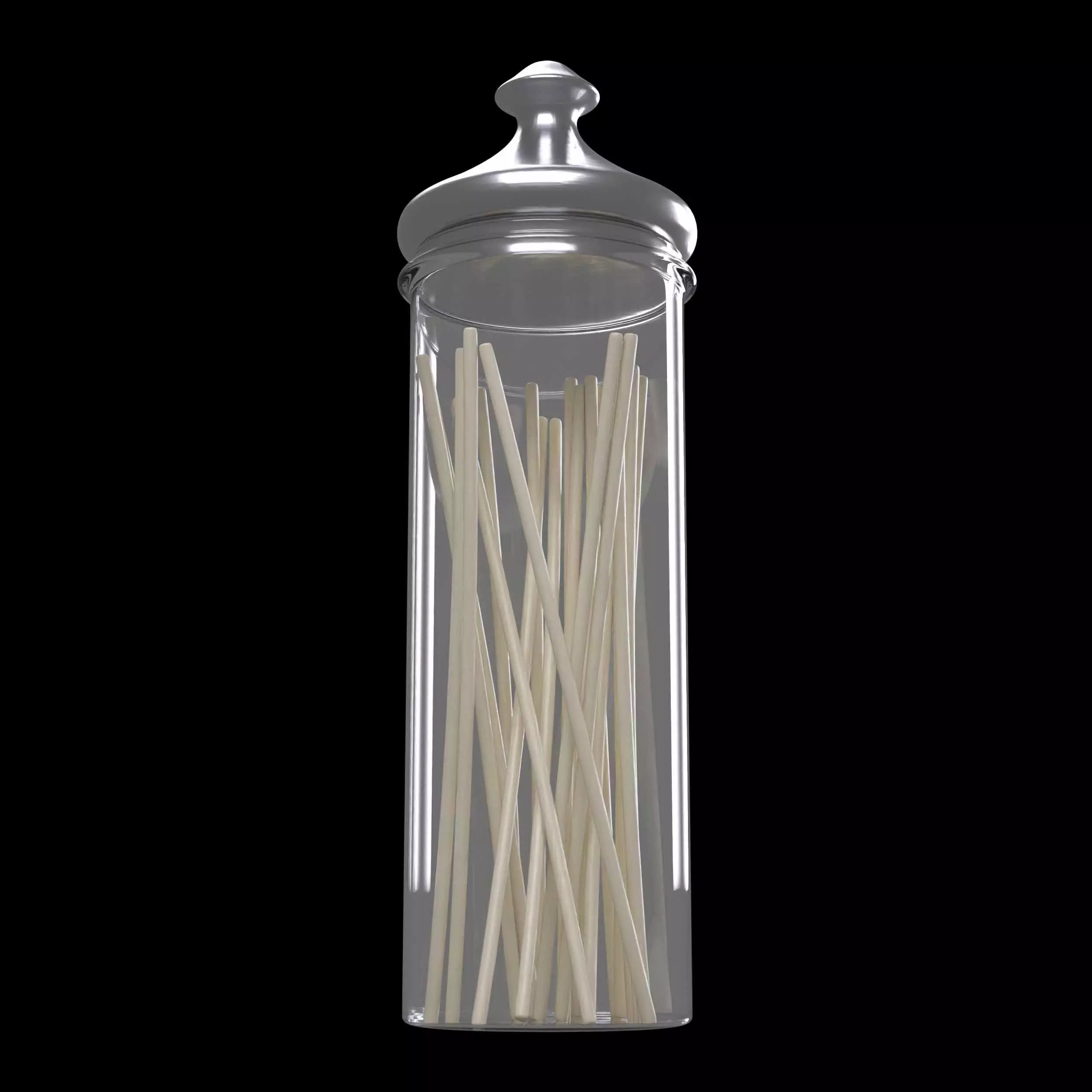Noodles Jar 3D model