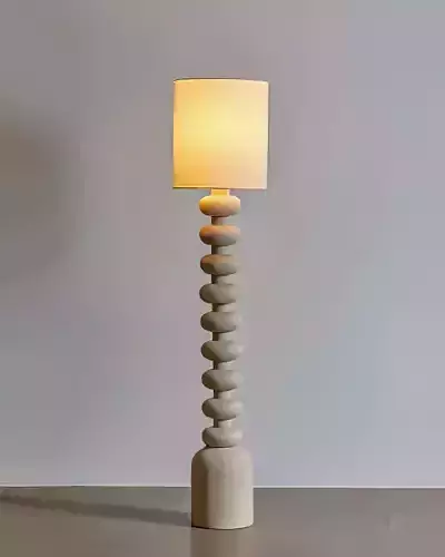 Modern floorlamp 3D Model