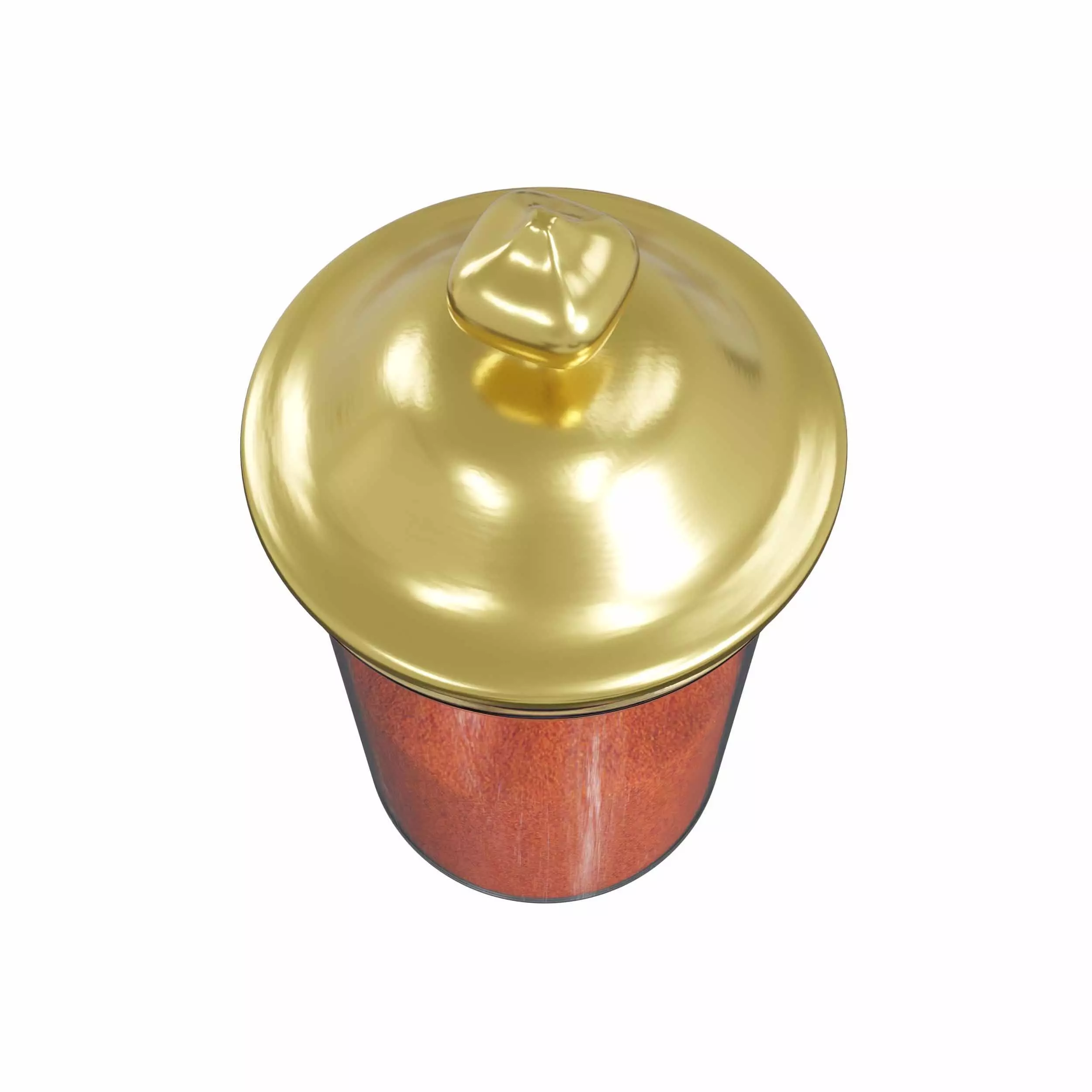 Paprika jar 3D model_3