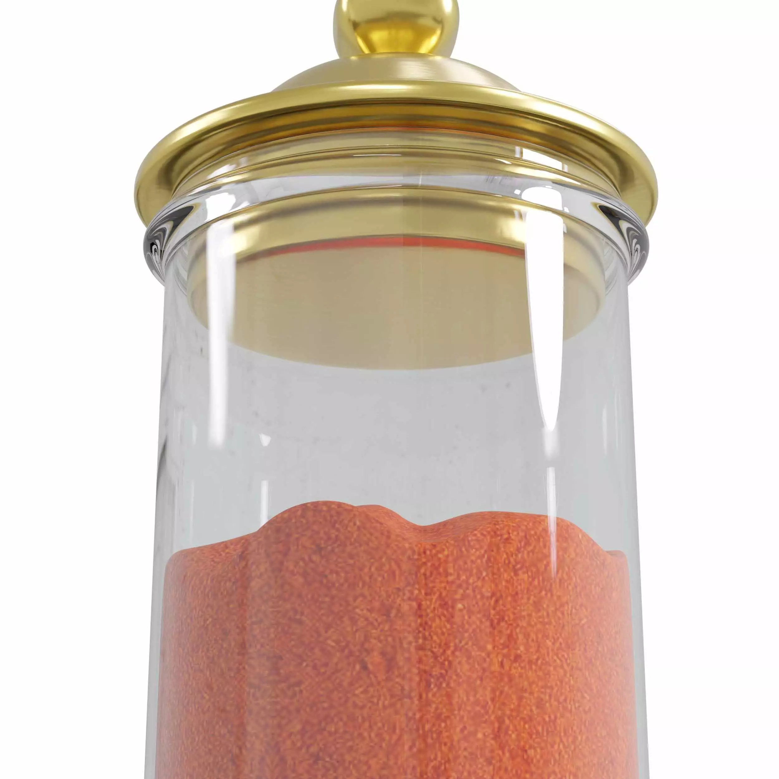 Paprika jar 3D model_2