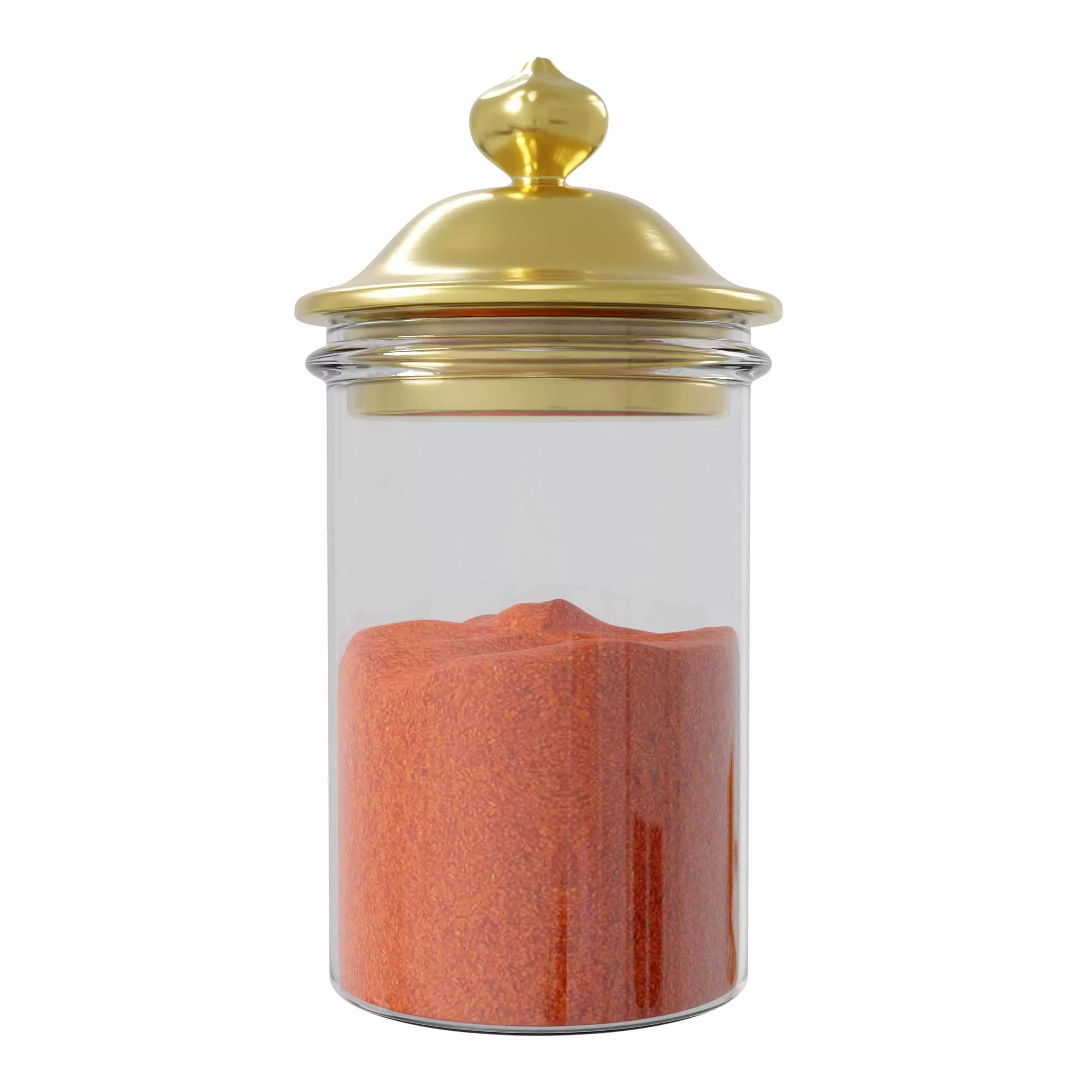 Paprika jar 3D model_0