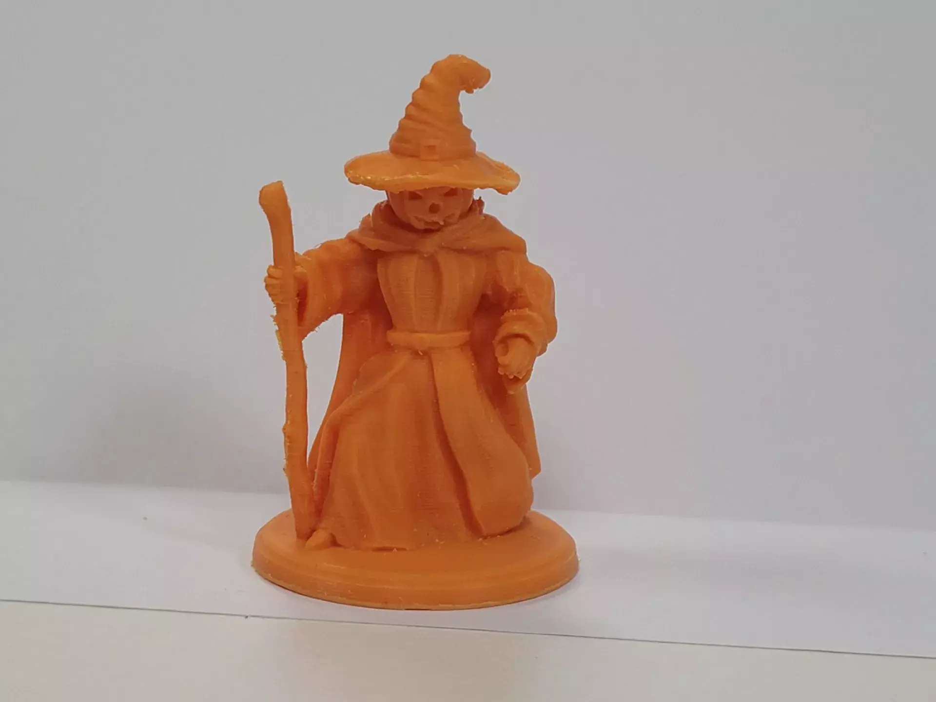 Pumpkin Witch Mini STL  3D print model_5