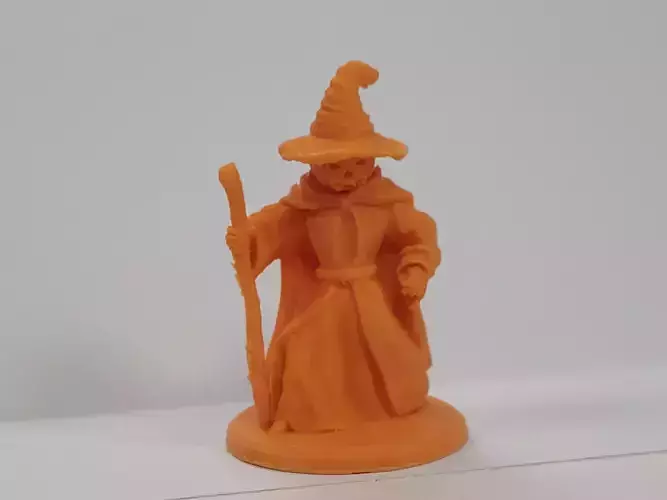 Pumpkin Witch Mini STL  3D print model