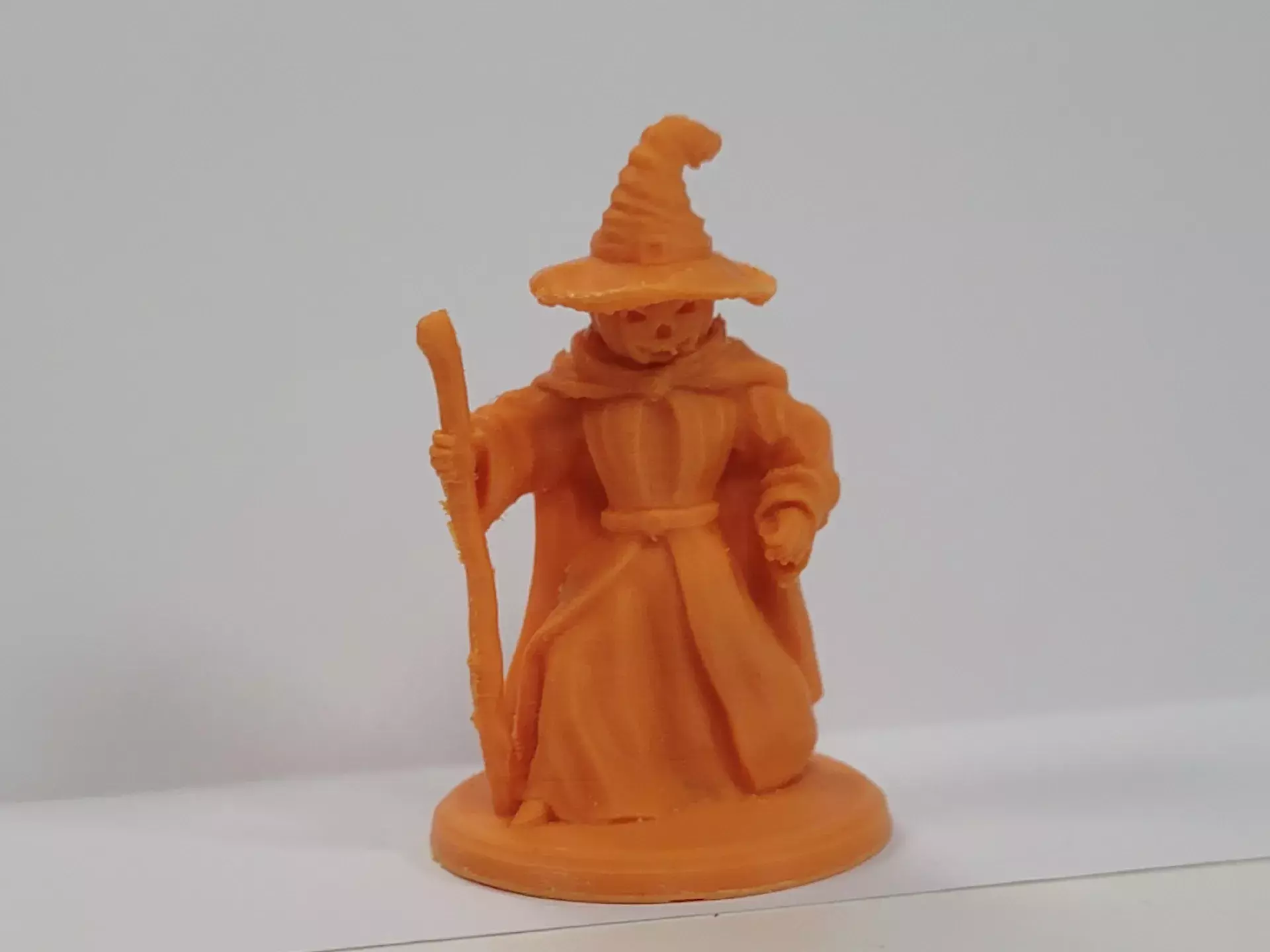 Pumpkin Witch Mini STL  3D print model_0