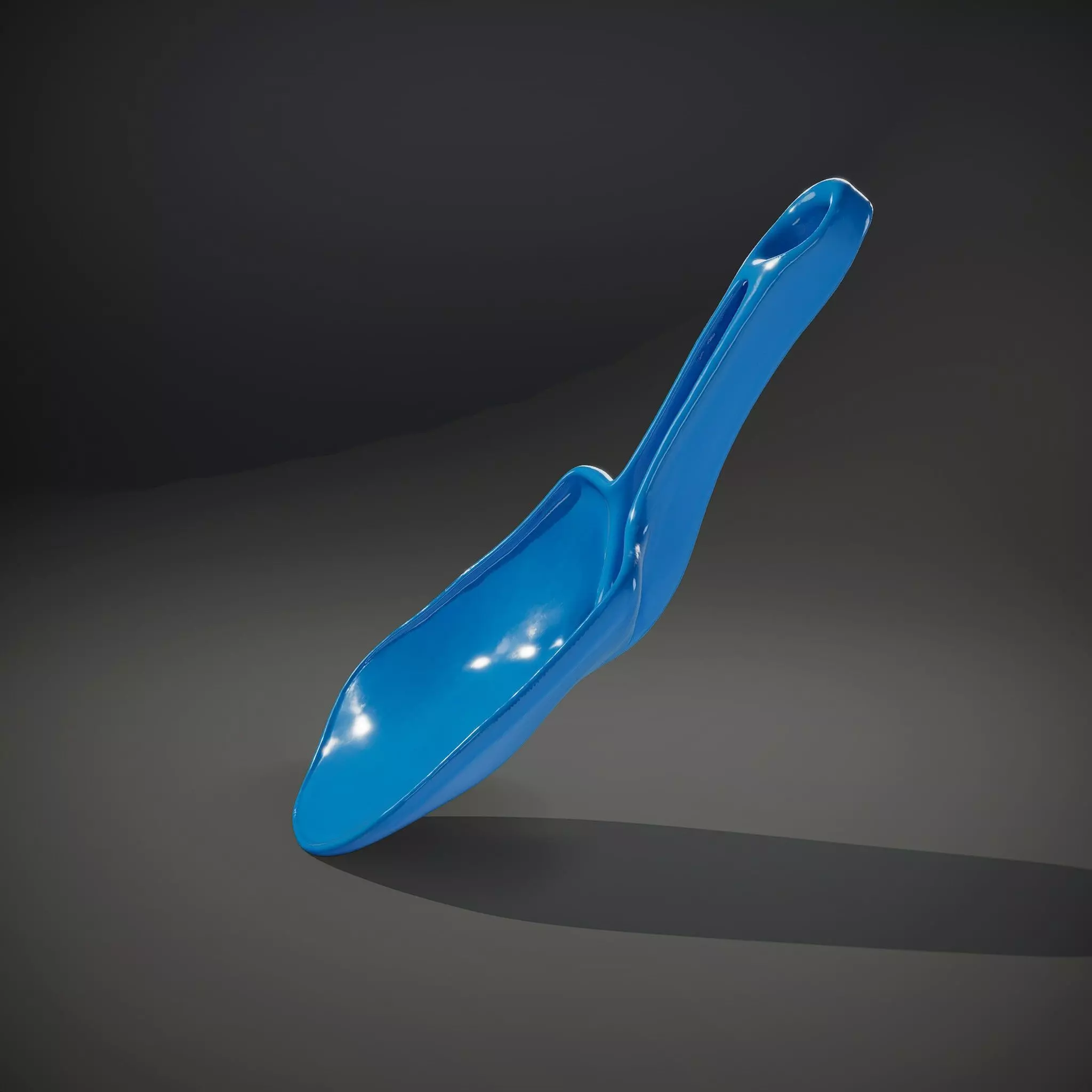 Blue Plastic Shovel model pack Low-poly 3D model_35