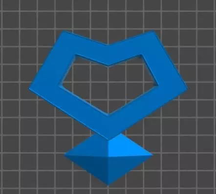 Still in love uma musume hood heart part  3D print model_1