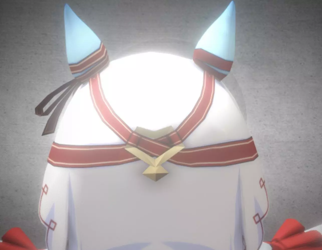 Still in love uma musume hood heart part  3D print model_3