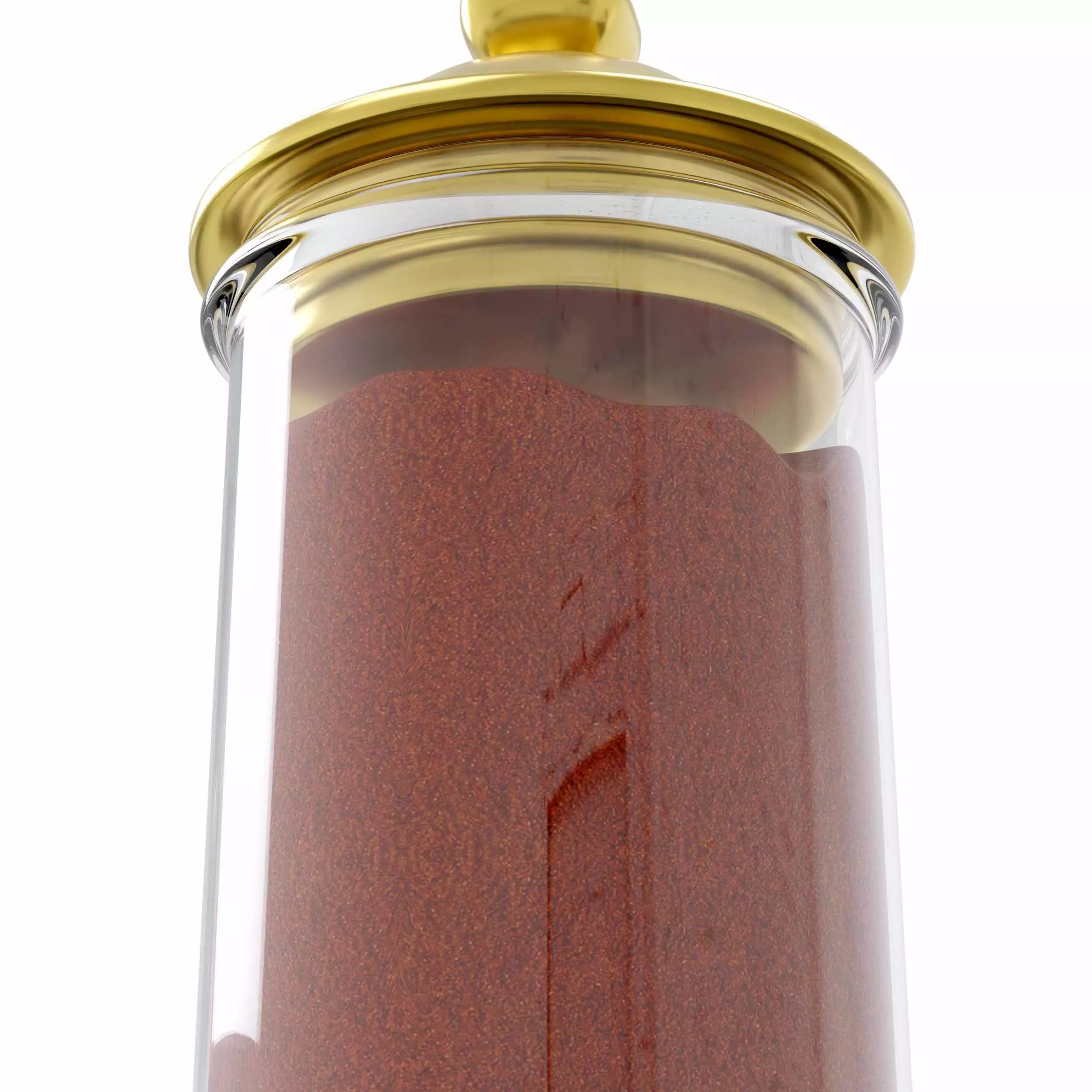 Red chili Spice jar 3D model_2