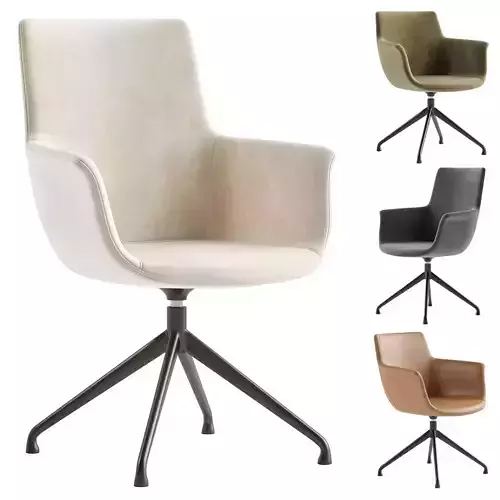 Bottega Spider Swivel Chair 3D model Bottega Spider Swivel Chair 3D model