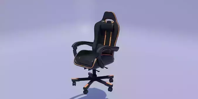 ErgoRacer Gaming Chair 3D Model