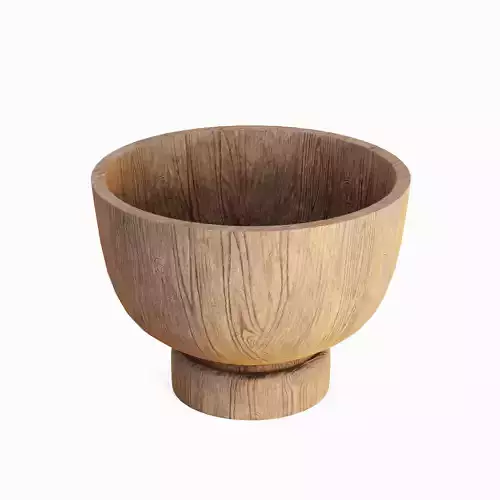 Medieval Wooden Bowl 04