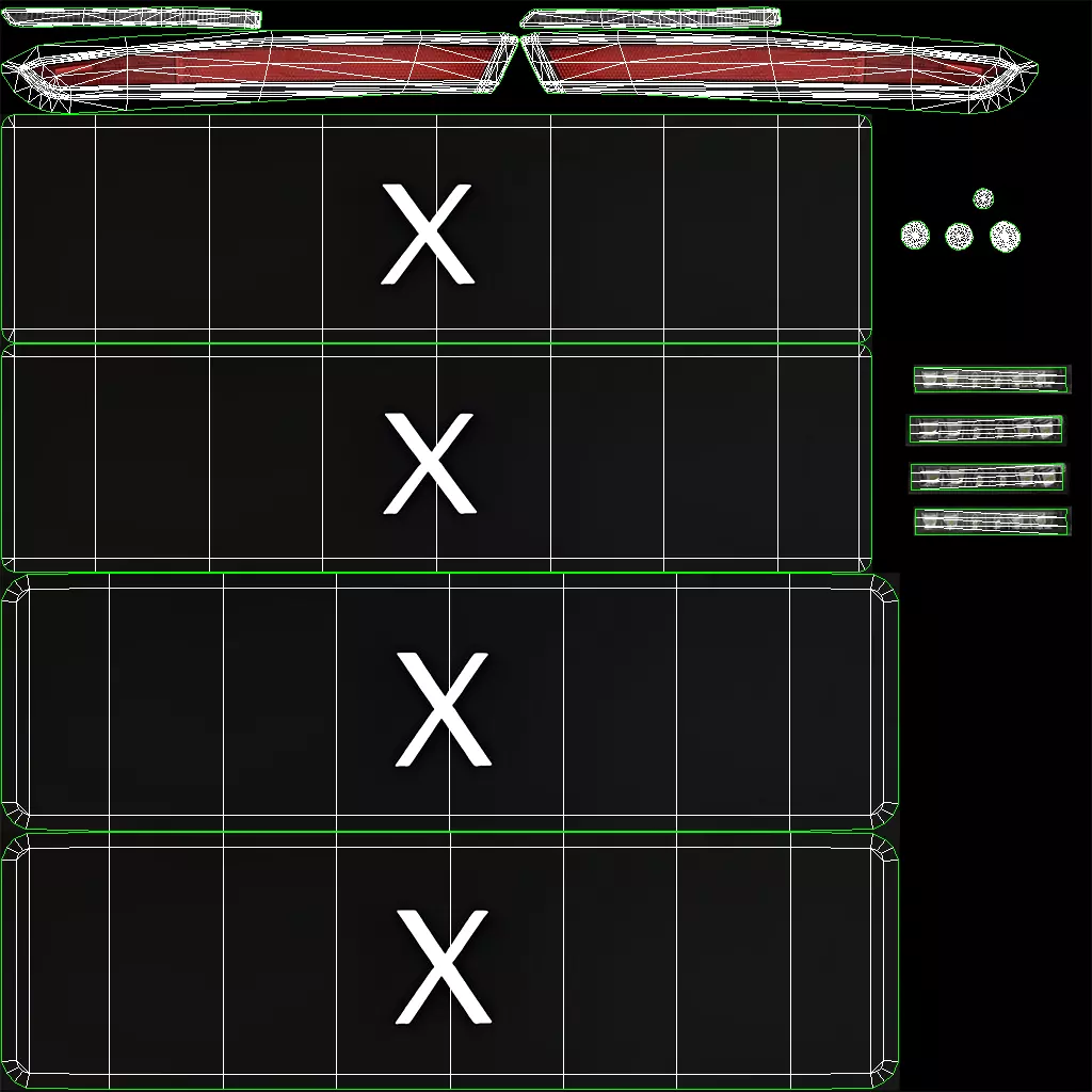 2025 ZeekrX with interior  Low-poly 3D model_16