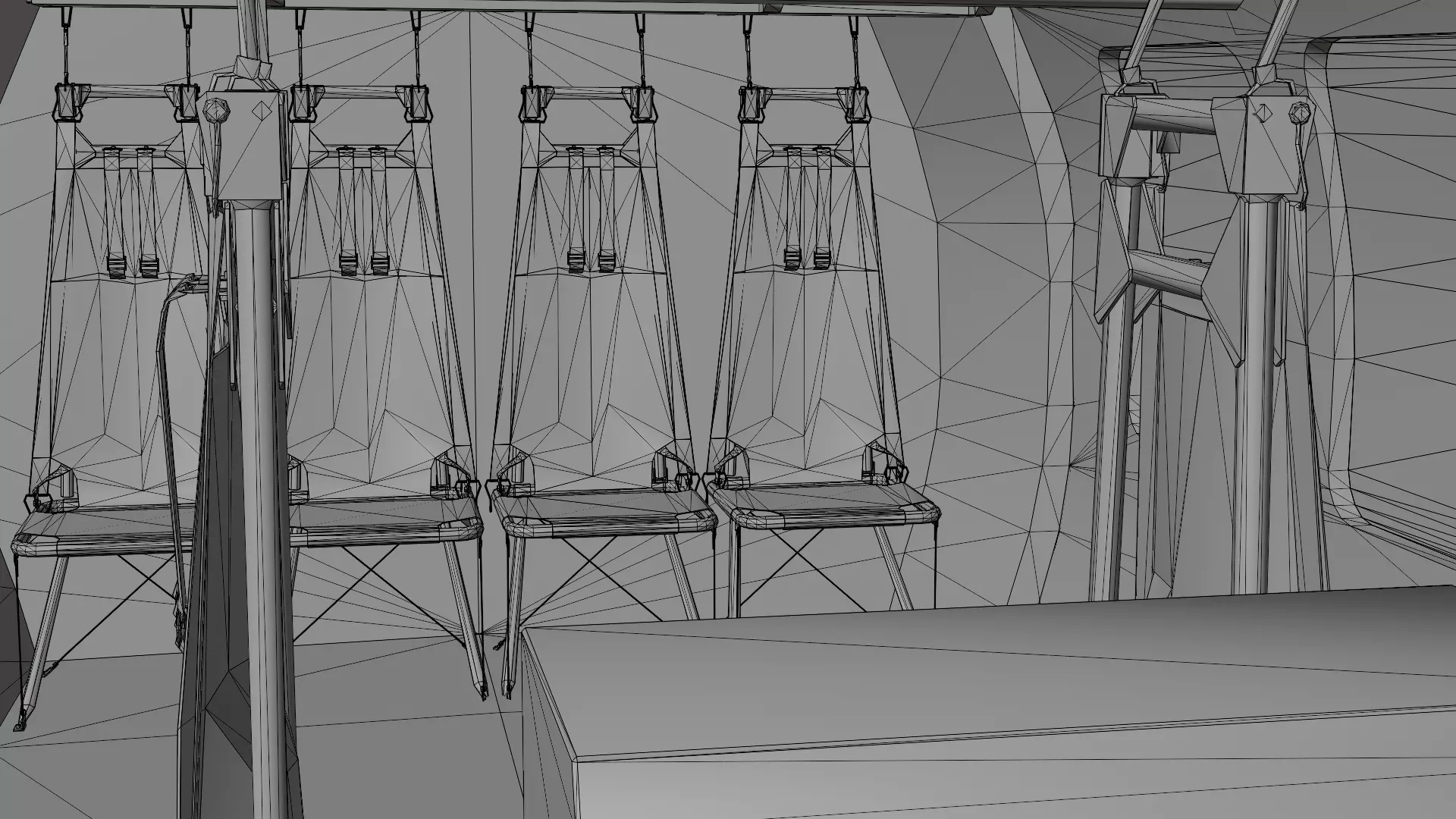 UH60-V Black Hawk FULL INTERIOR Low-poly 3D model_18