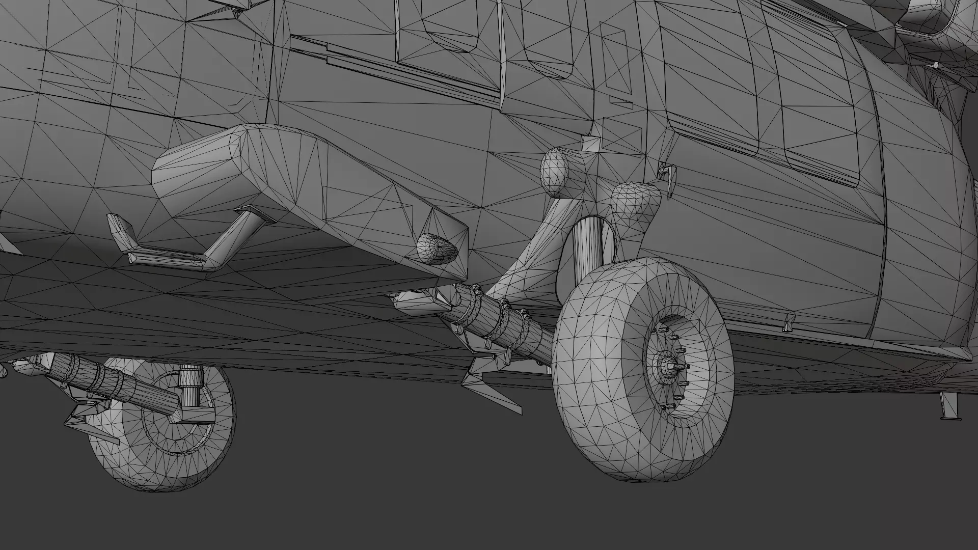 UH60-V Black Hawk FULL INTERIOR Low-poly 3D model_13