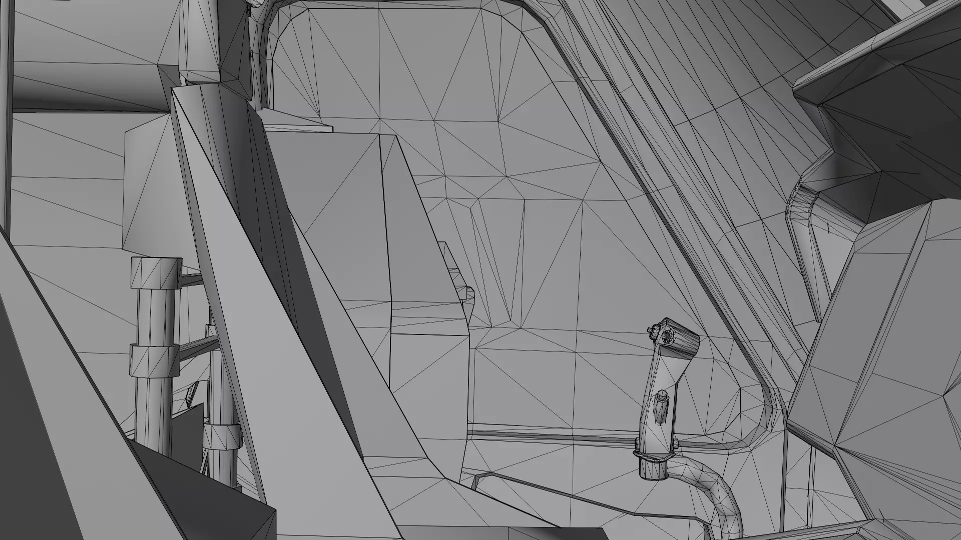 UH60-V Black Hawk FULL INTERIOR Low-poly 3D model_17